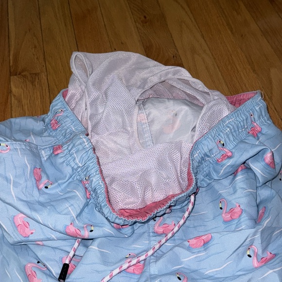 Broken Threads Flamingo Board Shorts Trunks - Picture 4 of 5